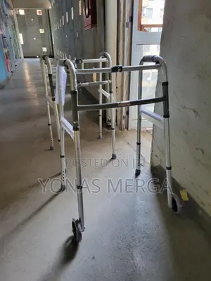 Folding Walker With 8INCH Wheels-Adult by Better\Improvement