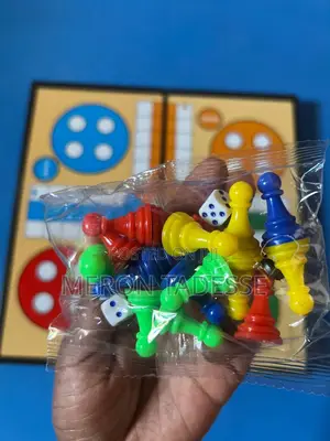 Ludo Game for Adults and Kids, 3in1 Game , Board Games