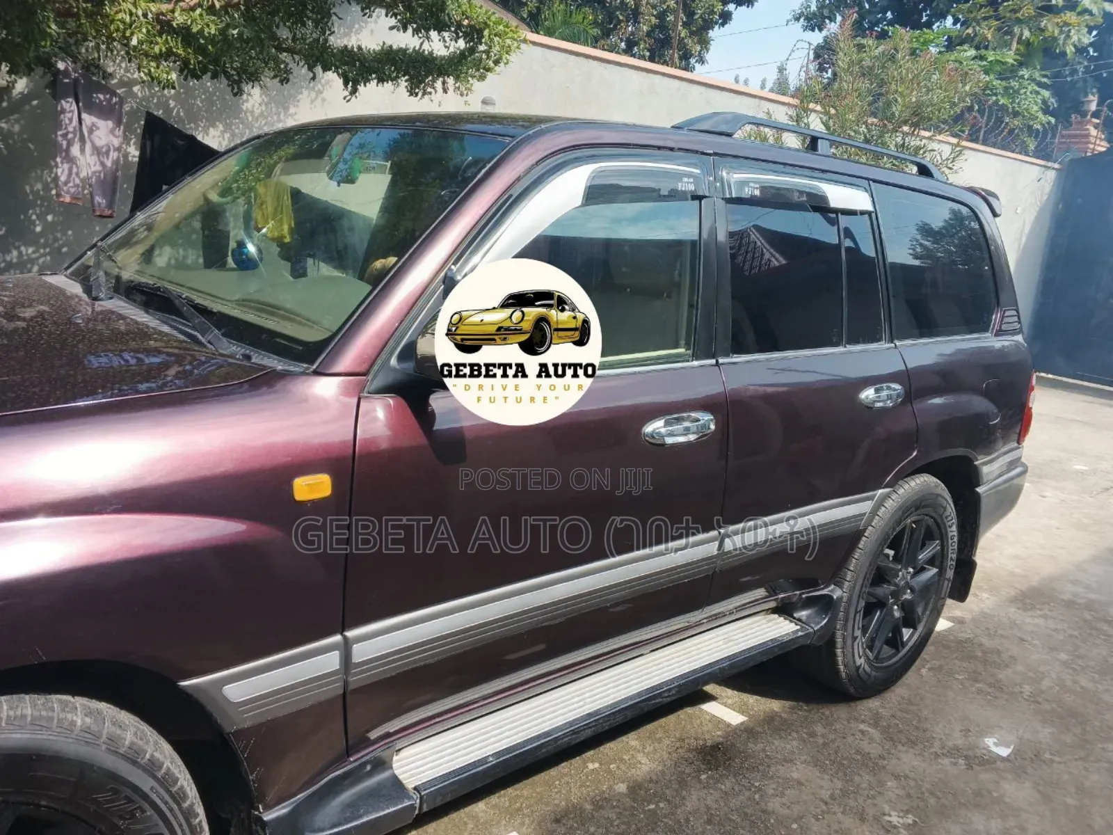 Toyota Land Cruiser 2004 Burgundy