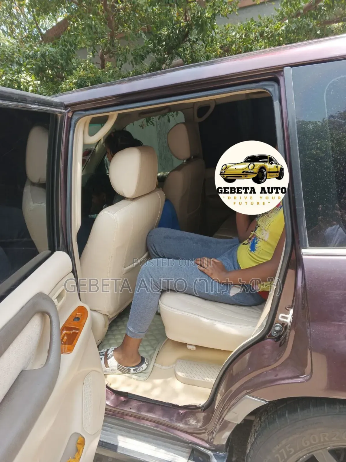 Toyota Land Cruiser 2004 Burgundy