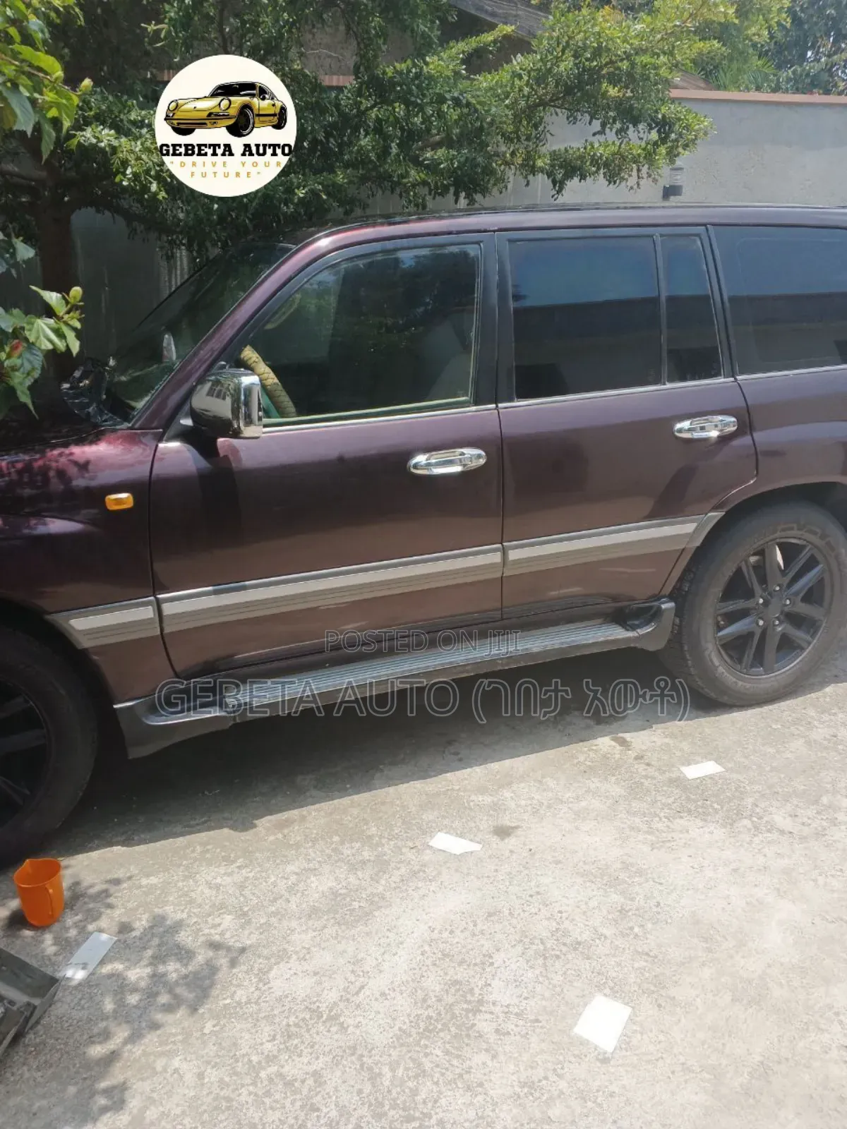 Toyota Land Cruiser 2004 Burgundy