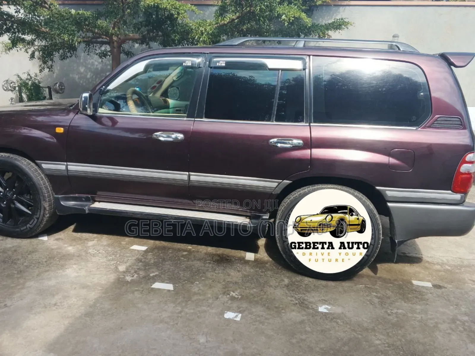 Toyota Land Cruiser 2004 Burgundy