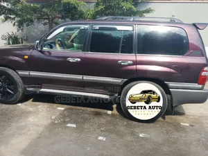 Toyota Land Cruiser 2004 Burgundy