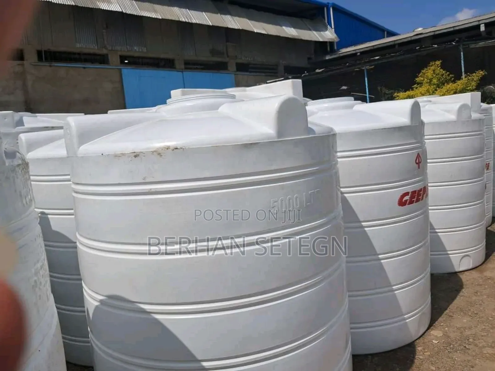 Plastic Vertical Water Tanker Geepee 1st Level Brand Roto