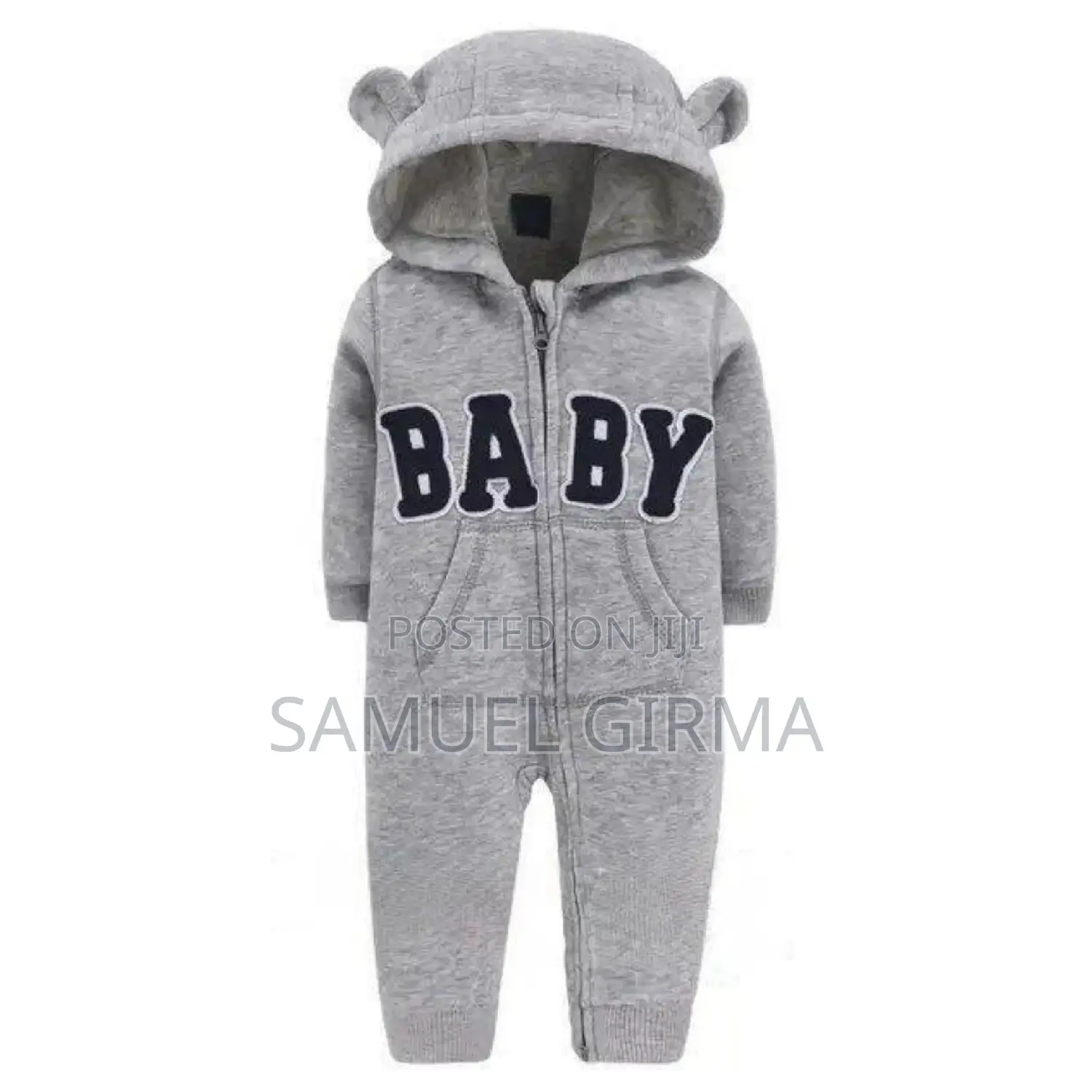 Baby Zipper Hooded Jumpsuit
እግሩ ክፈት የሆነ