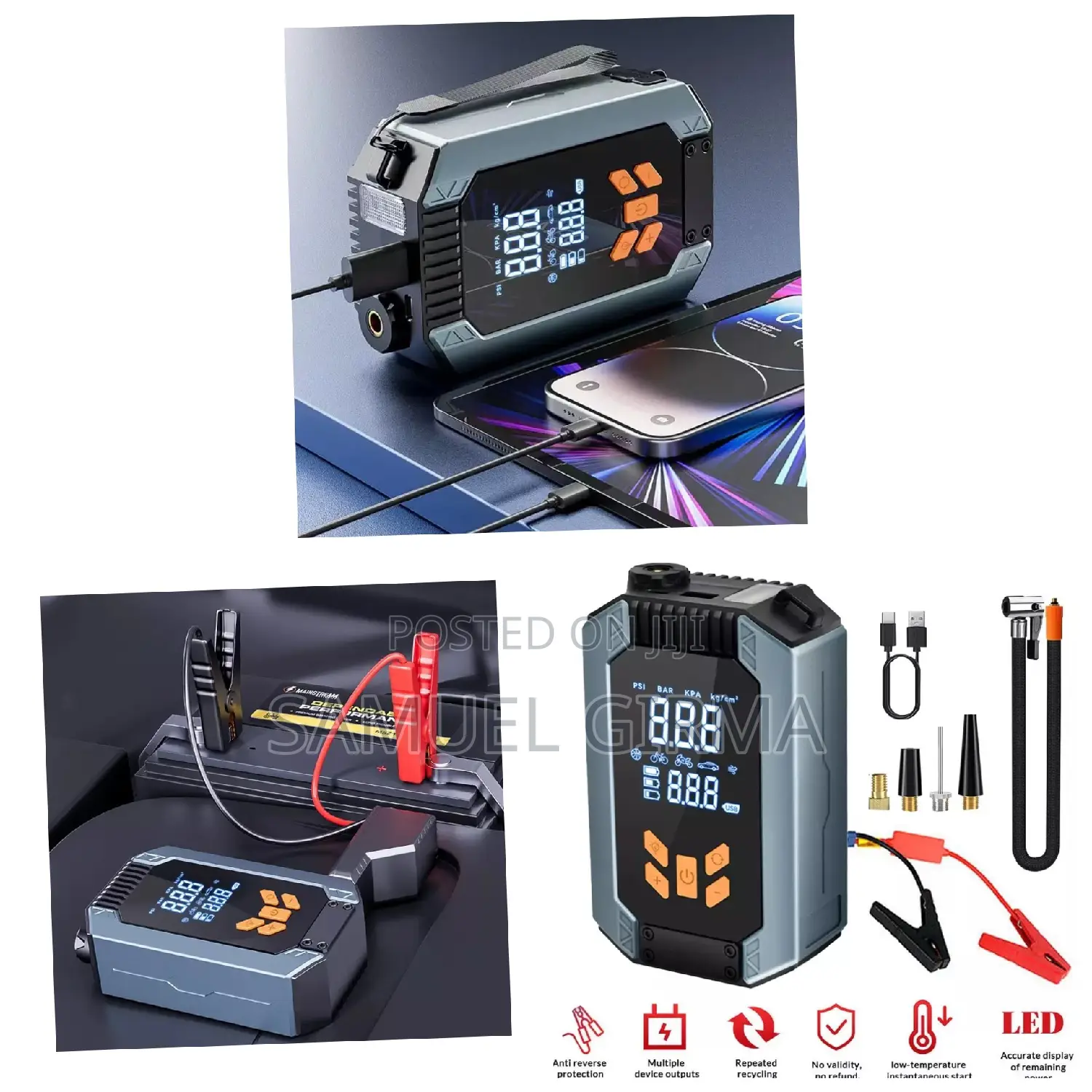 High Power Multifunction Car Jump Starter