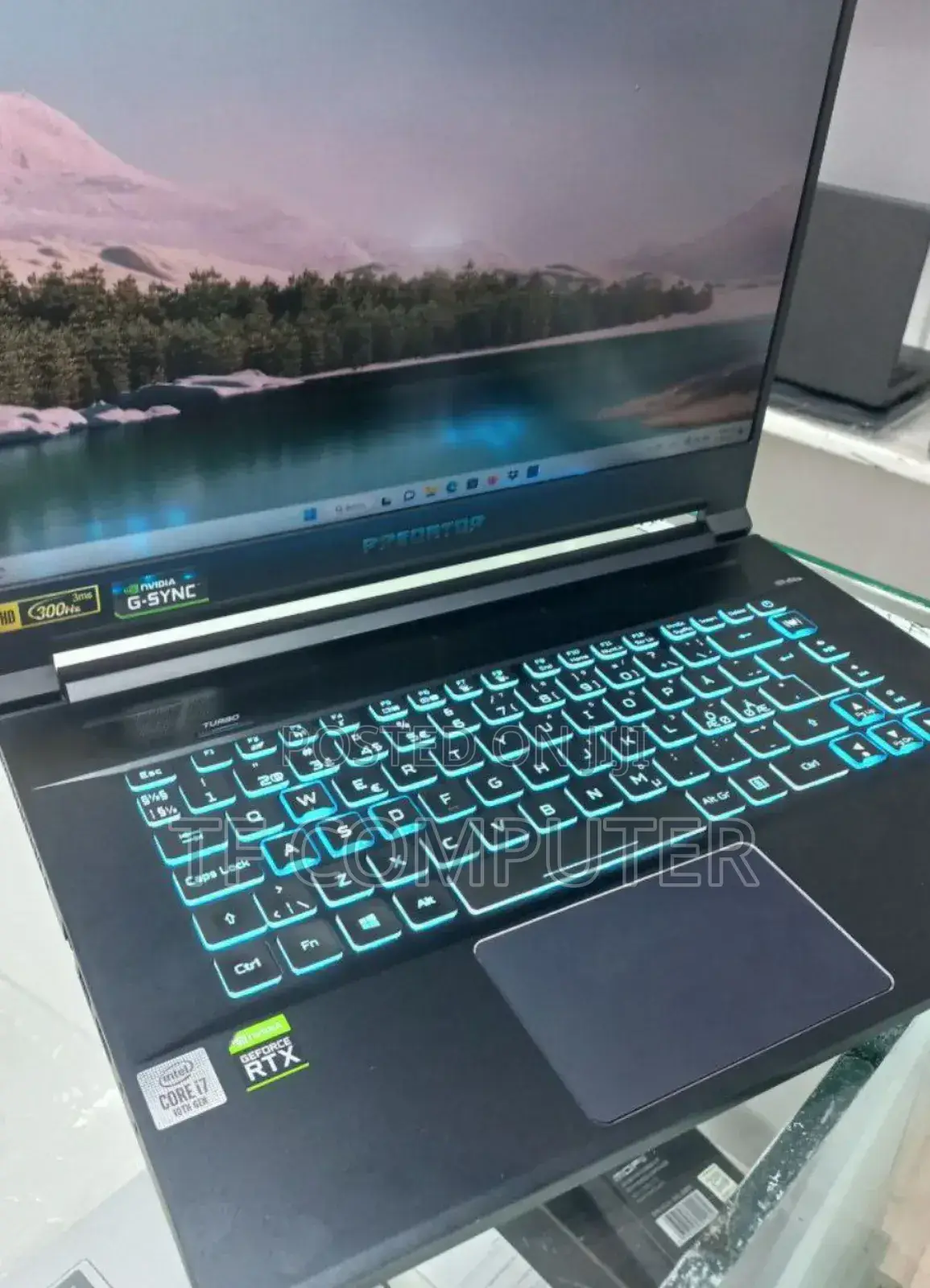 New Laptop Acer Predator Helios 300 16GB Intel Core I7 SSD 1T