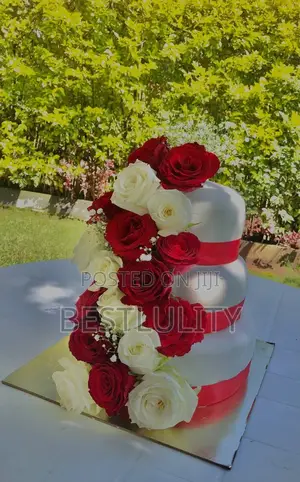 Cake Wedding 3 Layers Fresh,Tasty