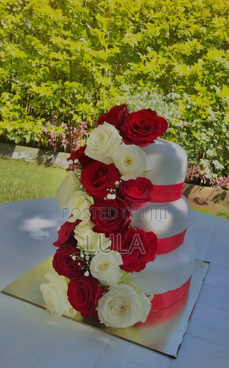 Cake Wedding 3 Layers Fresh,Tasty