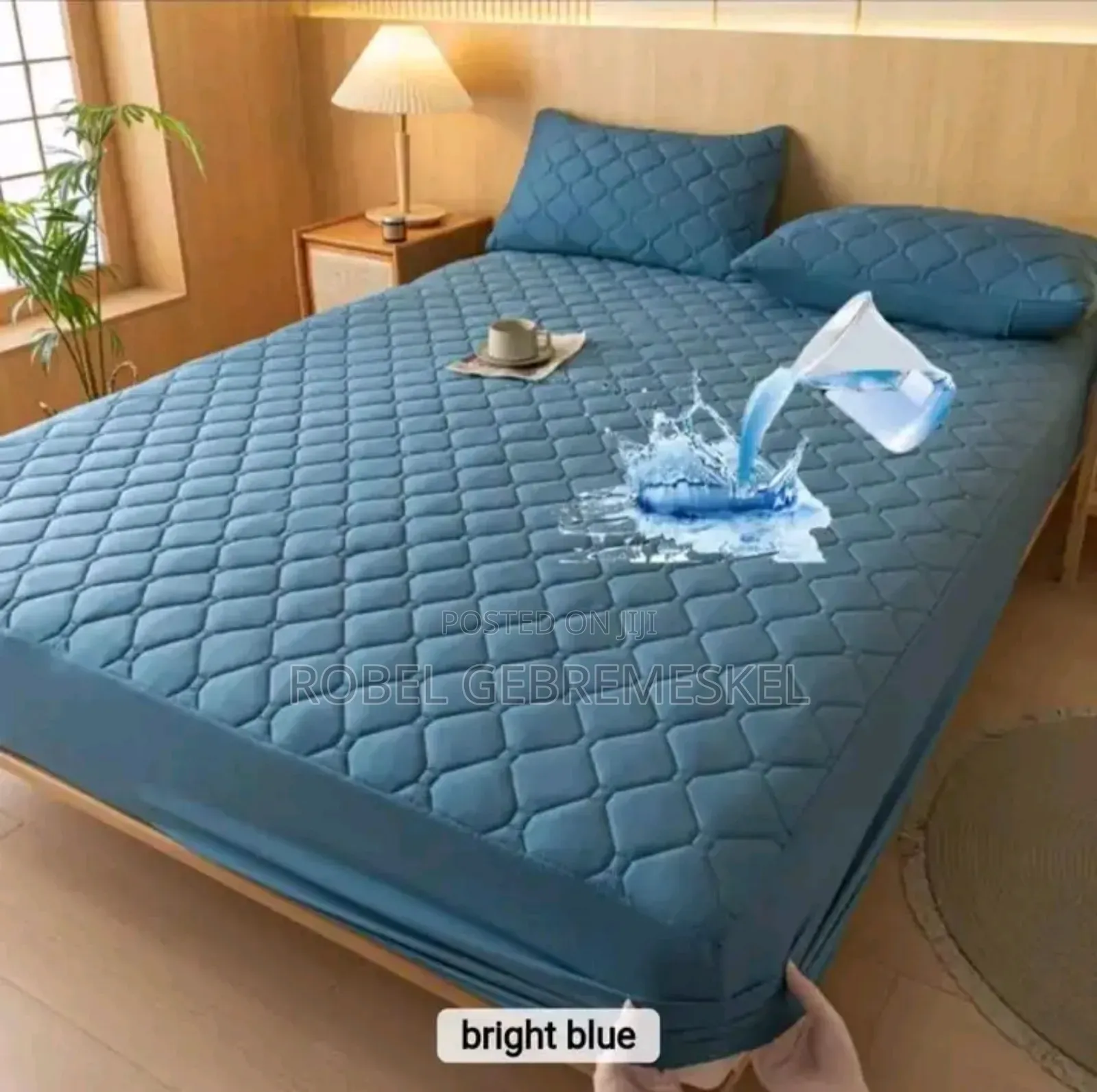 Waterproof Mattress እርጥበት ሚከላከል የፍራሽ ሽፋን