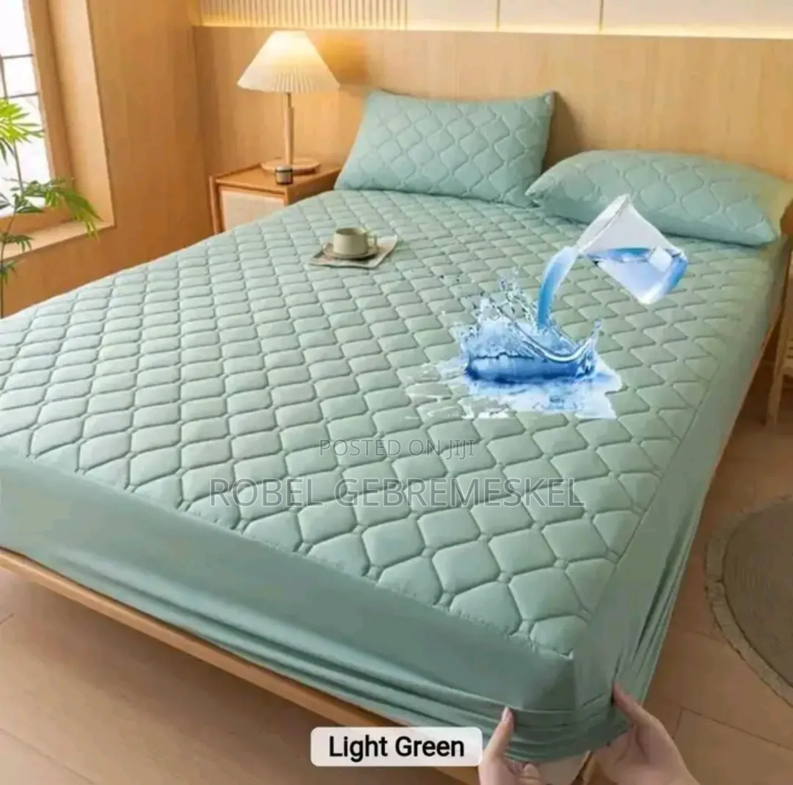 Waterproof Mattress እርጥበት ሚከላከል የፍራሽ ሽፋን