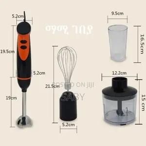 Photo - 4-in-1 Electric Handheld Blender Mixer
