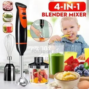 4-in-1 Electric Handheld Blender Mixer