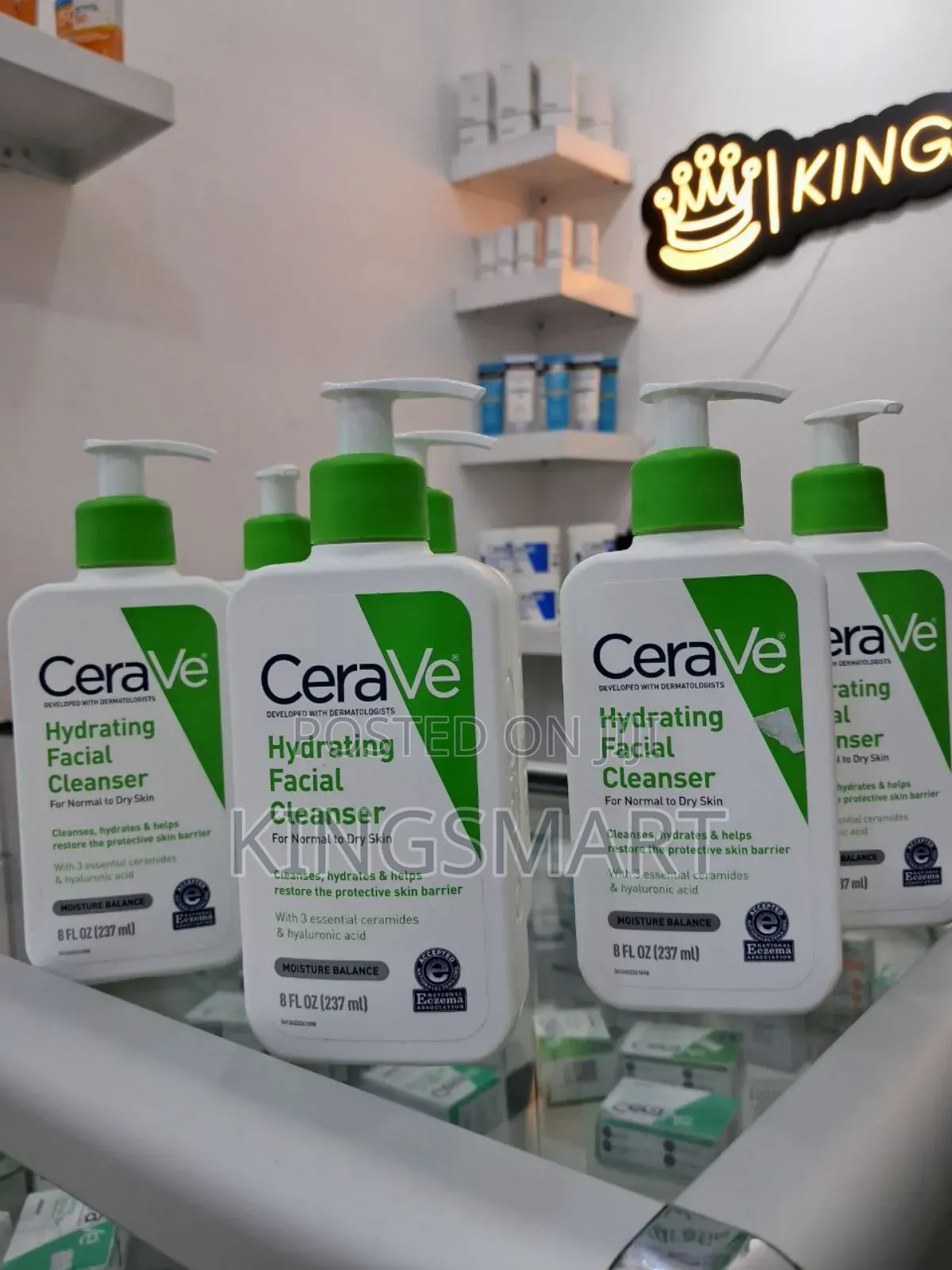 Cerave Hydrating Facial Cleanser With Free Delivery
