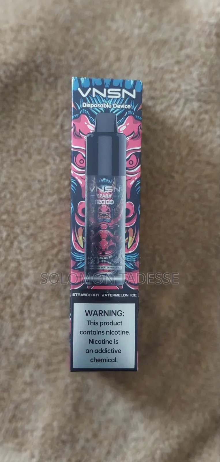  Puff VNSN Brand Vape Strowbery Flover
