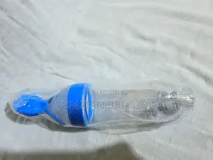 Baby Silicone Squeezing Feeding Bottle Newborn