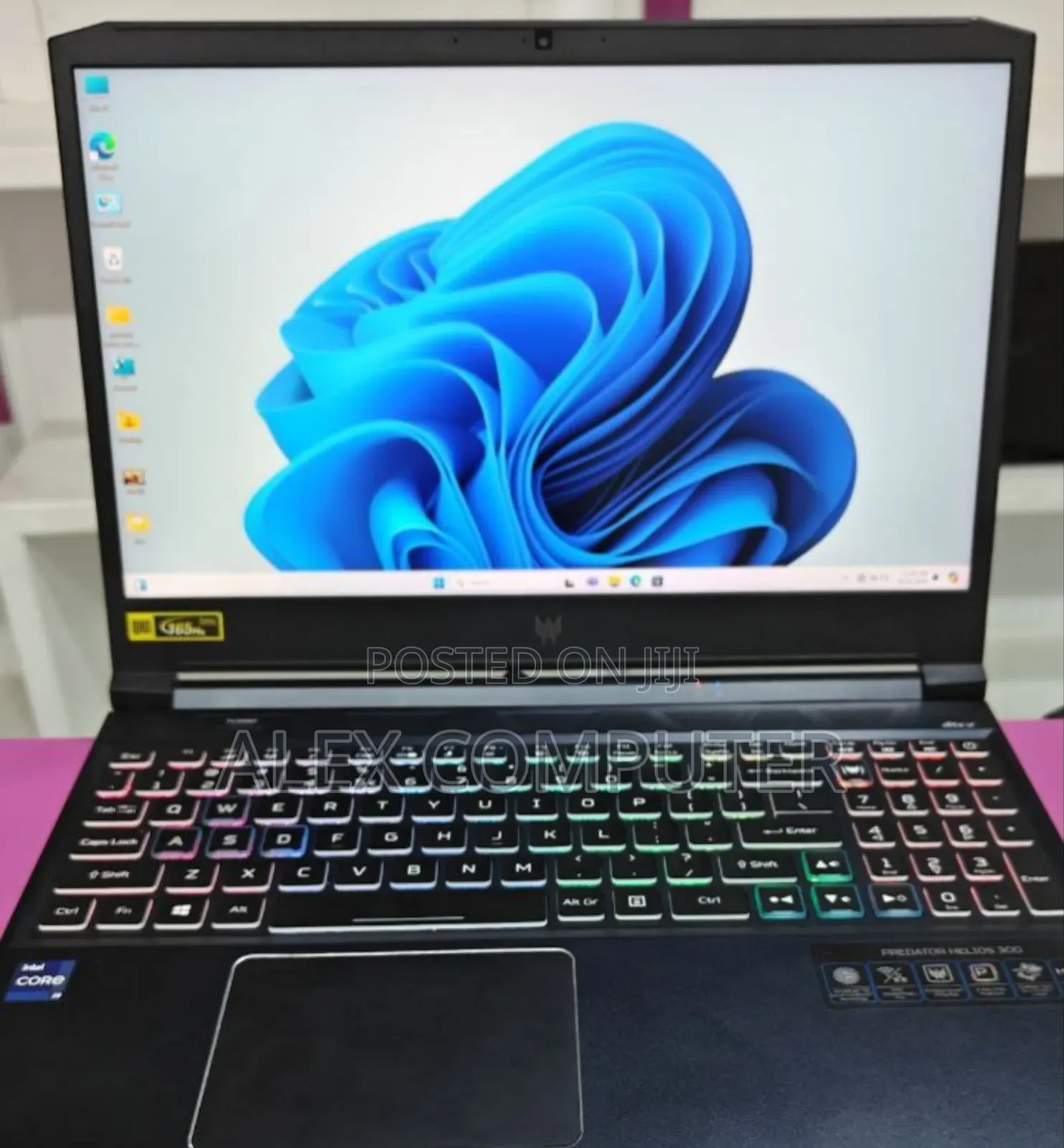 New Laptop Acer Predator Helios 300 16GB Intel Core I9 SSD 512GB