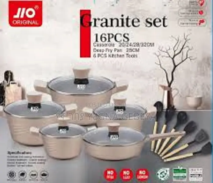 Jio Granite Cookware Set