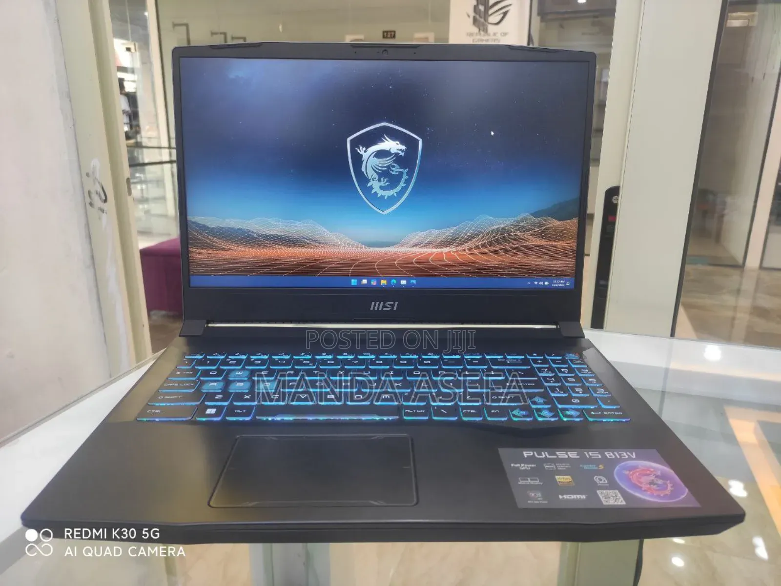 New Laptop MSI 32GB Intel Core I9 SSD 1T