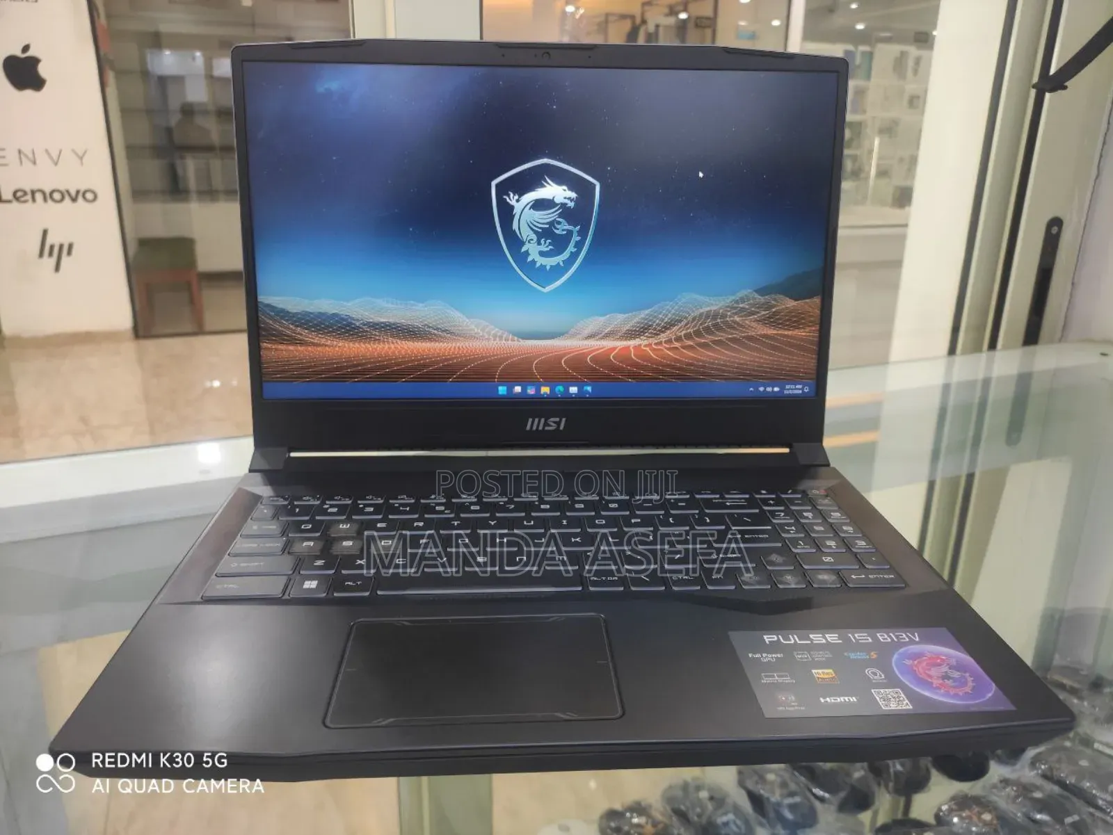 New Laptop MSI 32GB Intel Core I9 SSD 1T