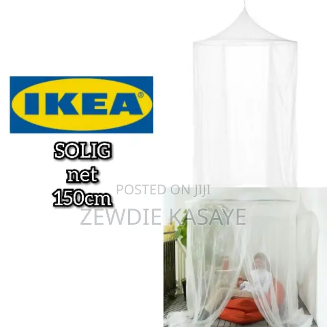 Ikea Solig Mosquito Net, አጎበር/ ዛንዜራ