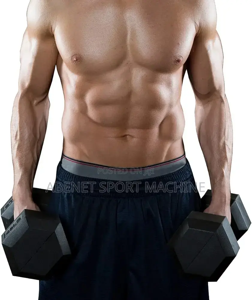 ከ5- 40ኪሎ Hexagonal Dumbbells