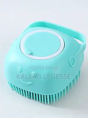 Silicon የ ገላ መታጠቢያ ብሩሽ