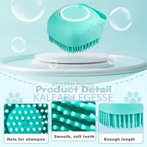 Silicon የ ገላ መታጠቢያ ብሩሽ