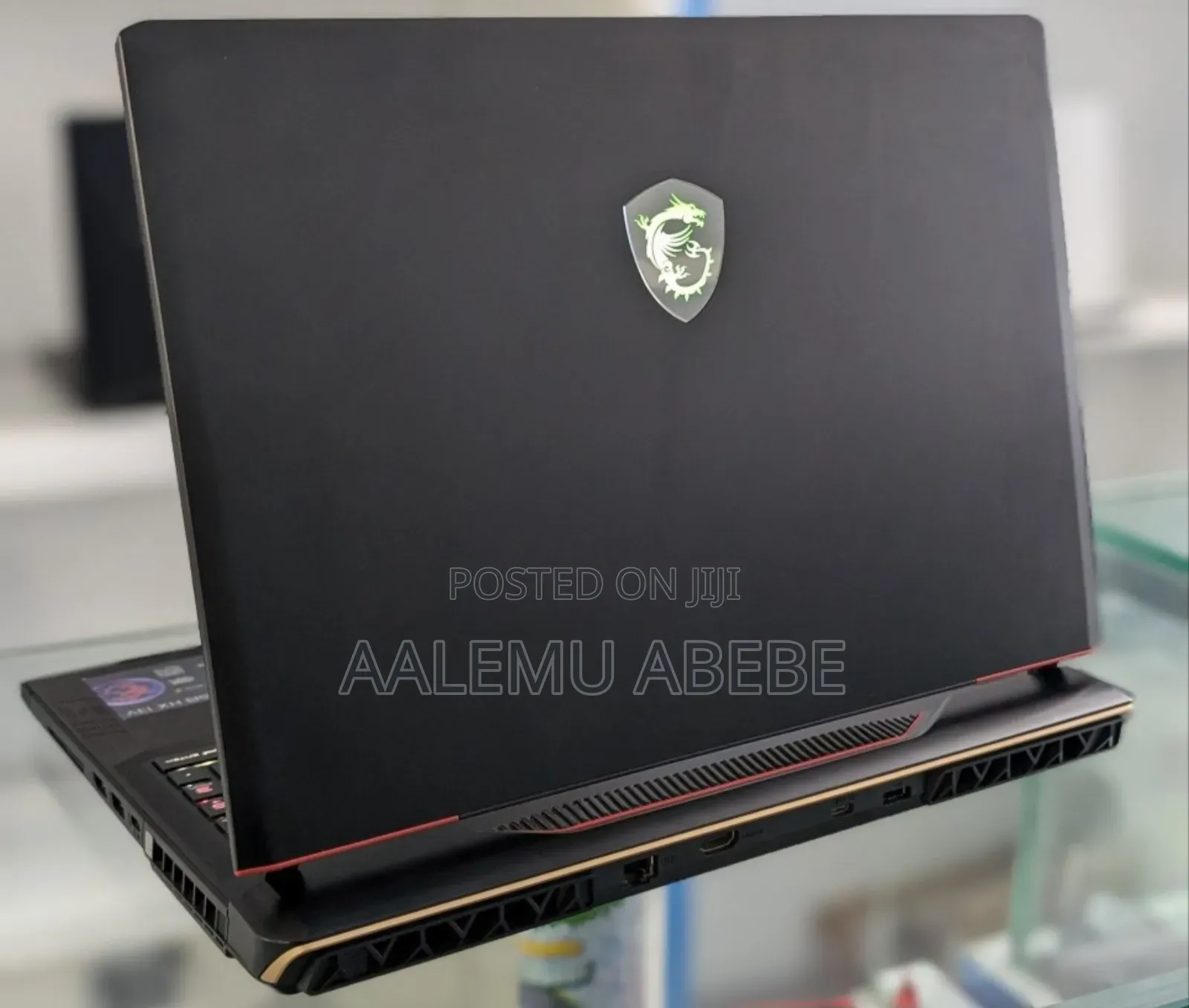 New Laptop MSI Raider GE76 12UGS 32GB Intel Core I9 SSD 1T