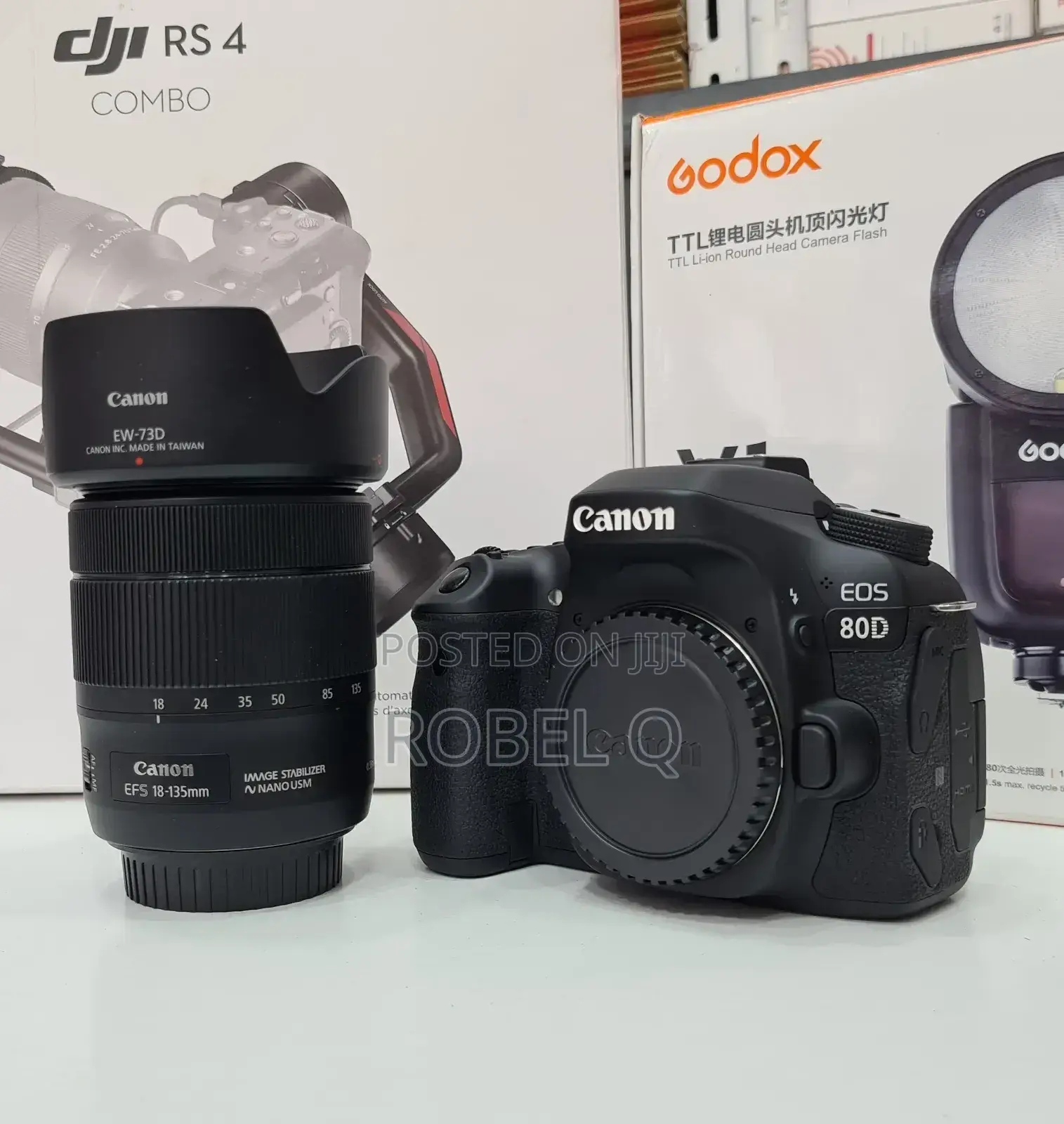 Canon 80d Paired With 18-135mm Lens