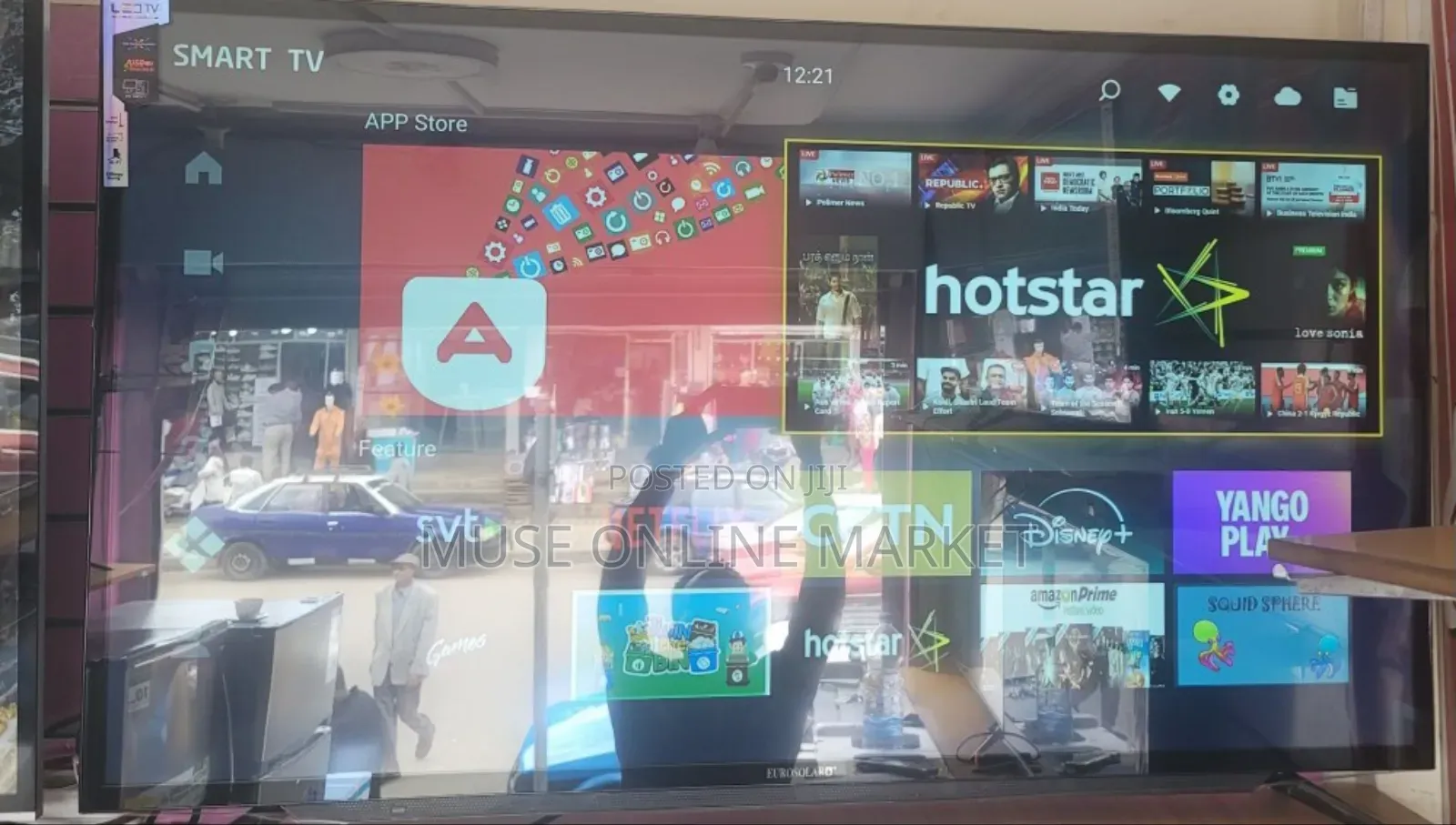 Eurosolar 55" Smart Android TV