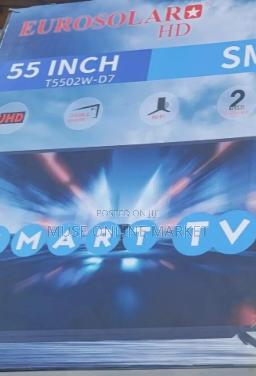 Eurosolar 55" Smart Android TV