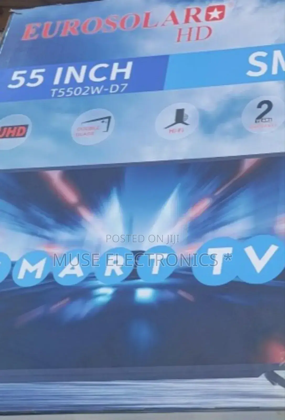Eurosolar 55" Smart Android Tv