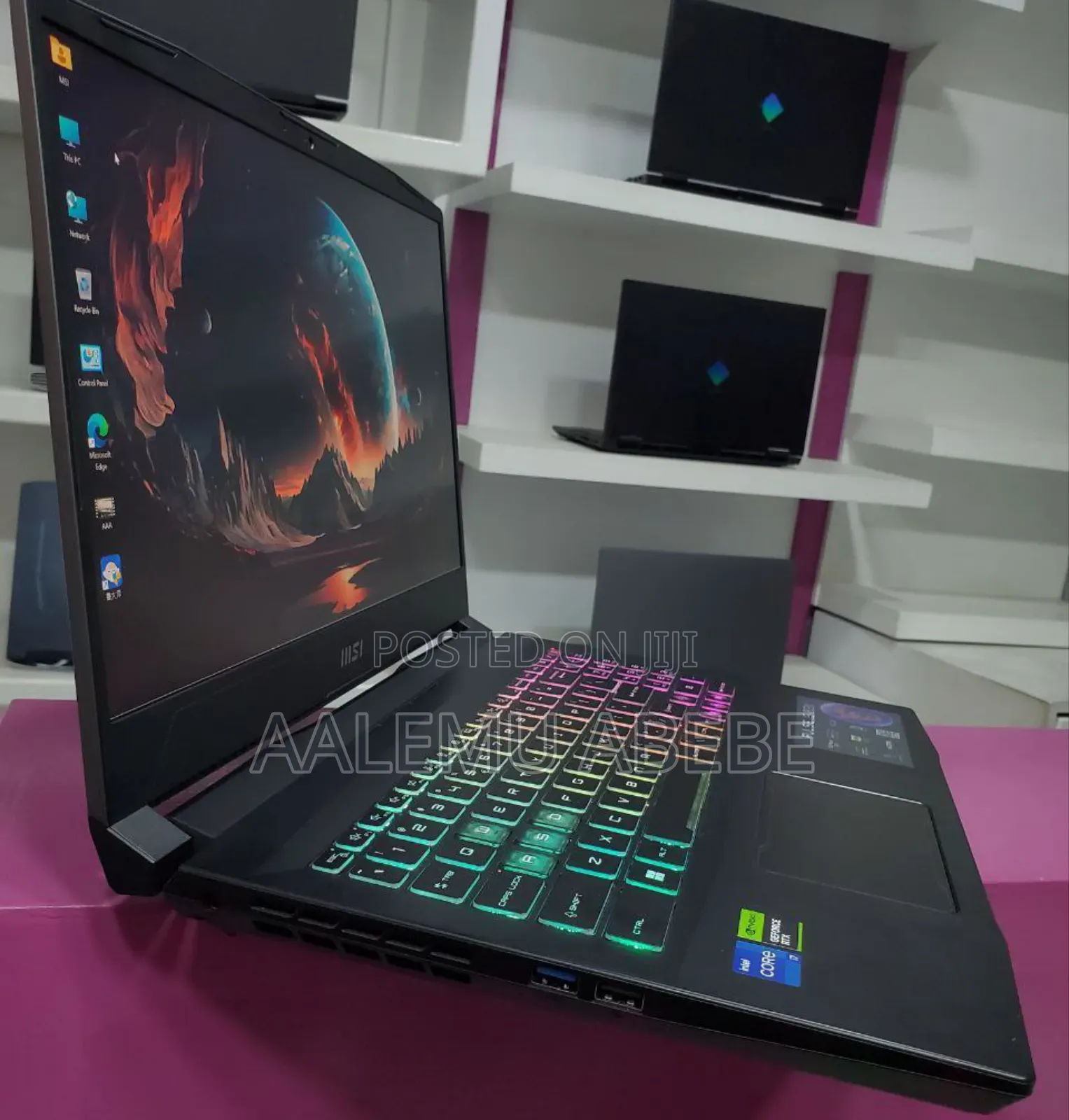 New Laptop MSI Pulse GL66 16GB Intel Core I7 SSD 1T