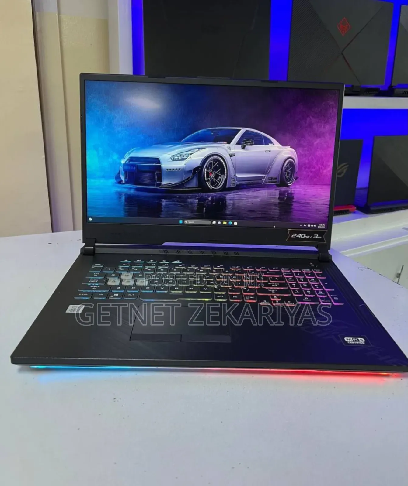 New Laptop Asus ROG Strix G15 16GB Intel Core I7 SSD 1T