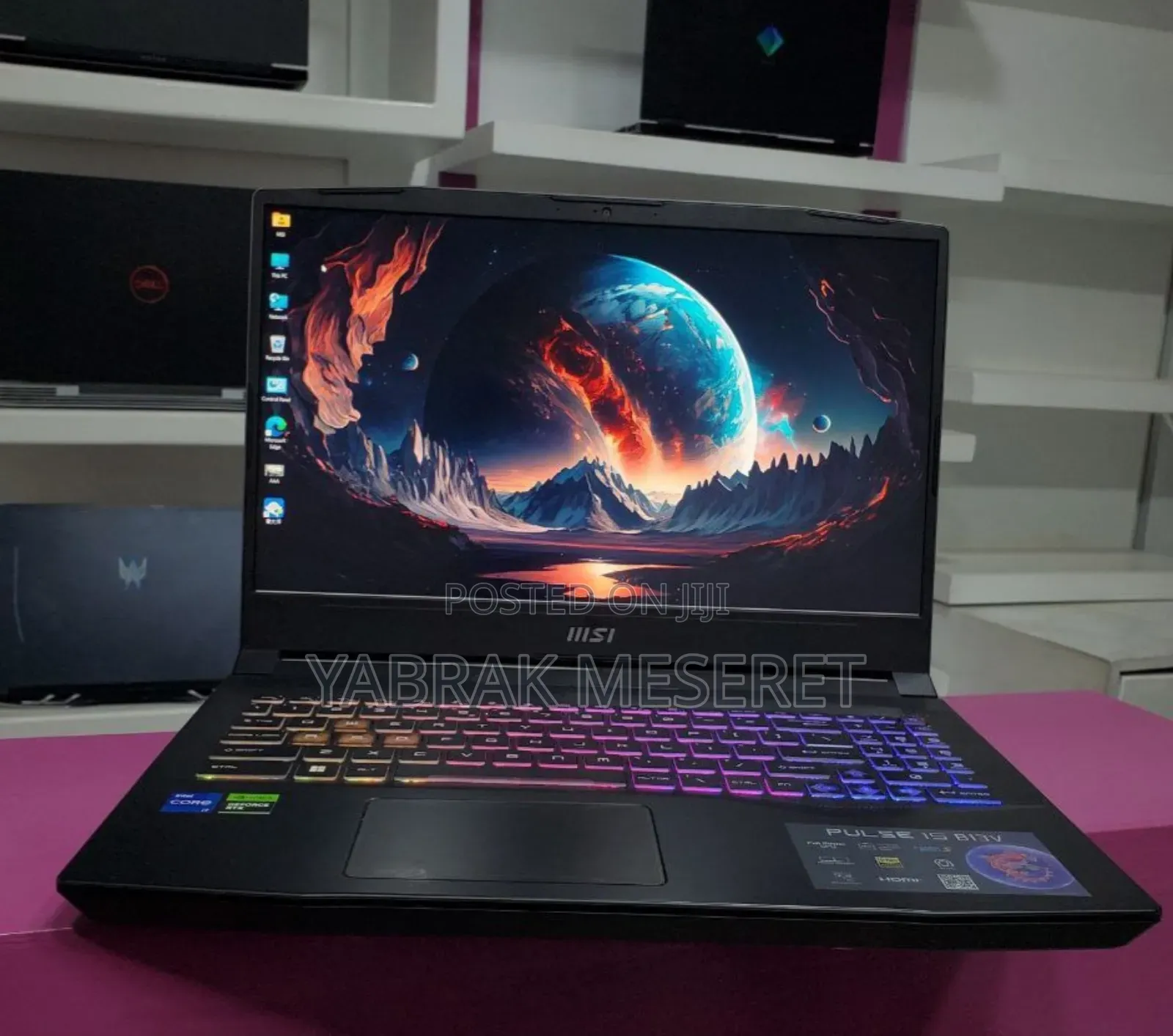 New Laptop MSI 16GB Intel Core I7 SSD 1T