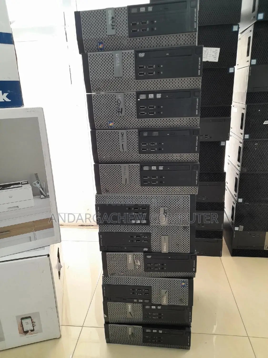 New Desktop Computer Dell OptiPlex 3020 4GB Intel Core I3 HDD 500GB