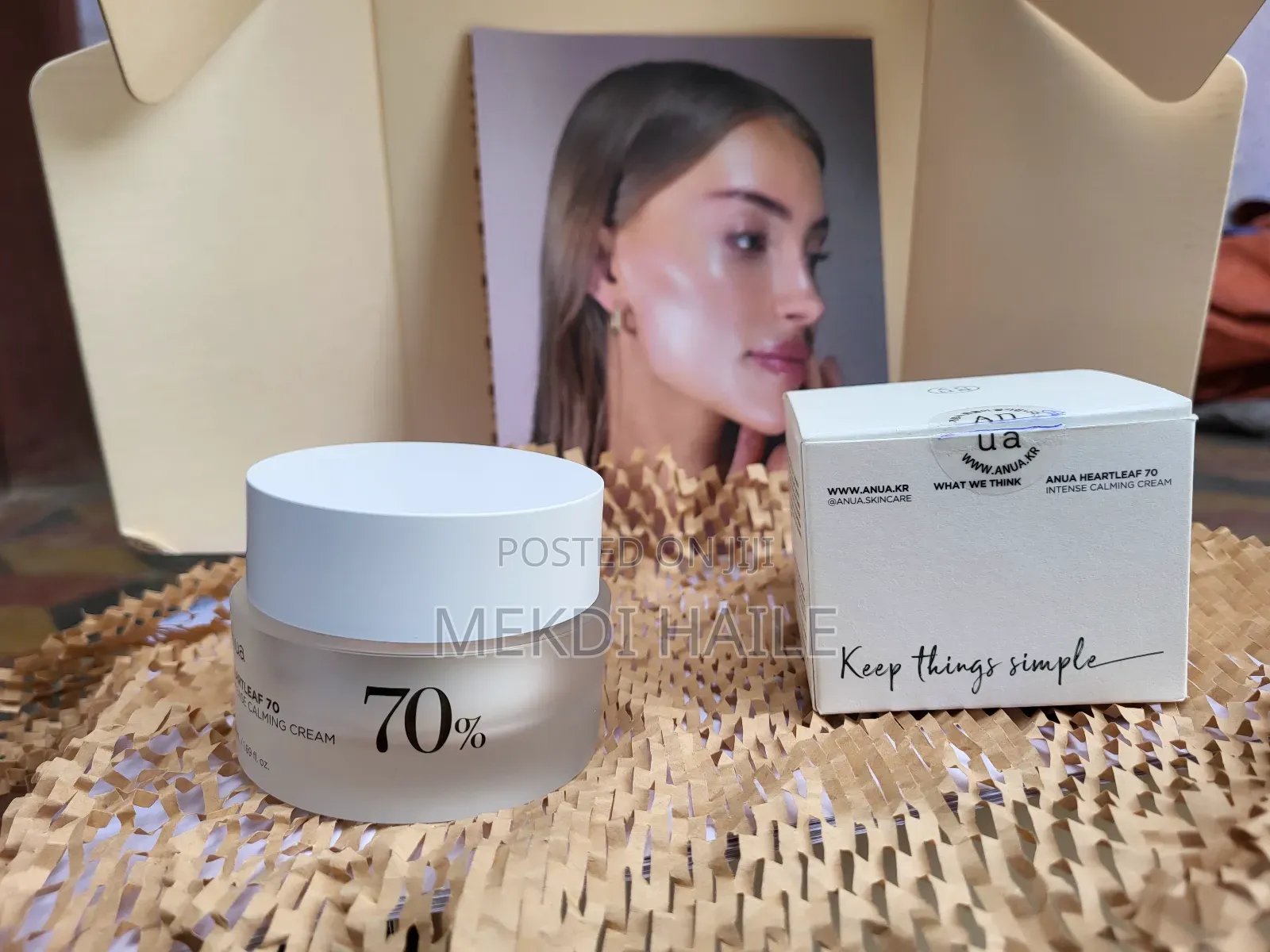 Anua Heartleaf 70 Intense Claiming Cream ( From Korea)