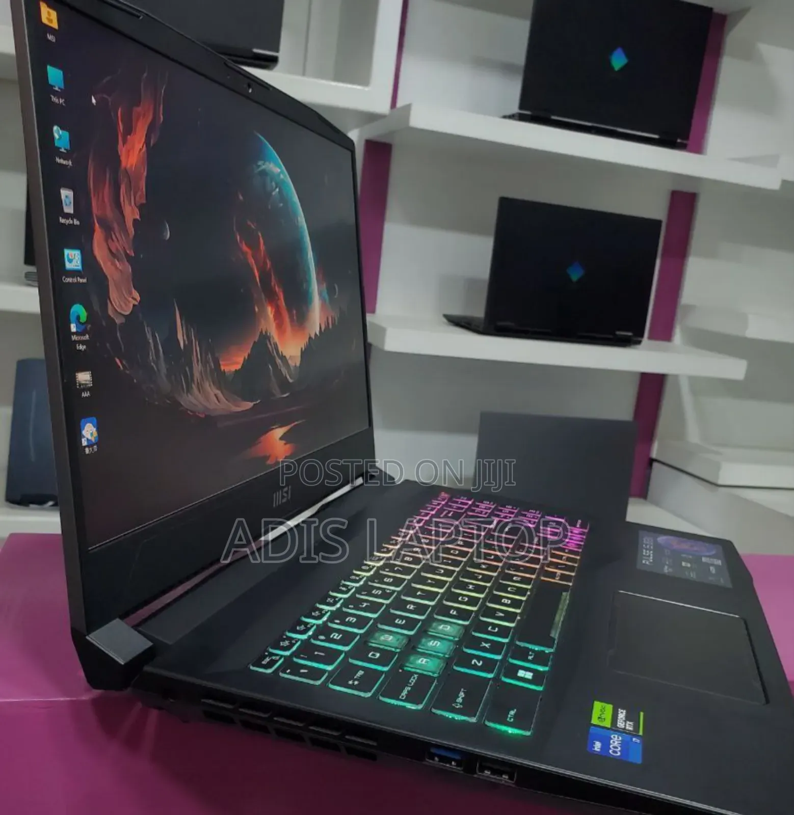 New Laptop MSI 16GB Intel Core I7 SSD 1T