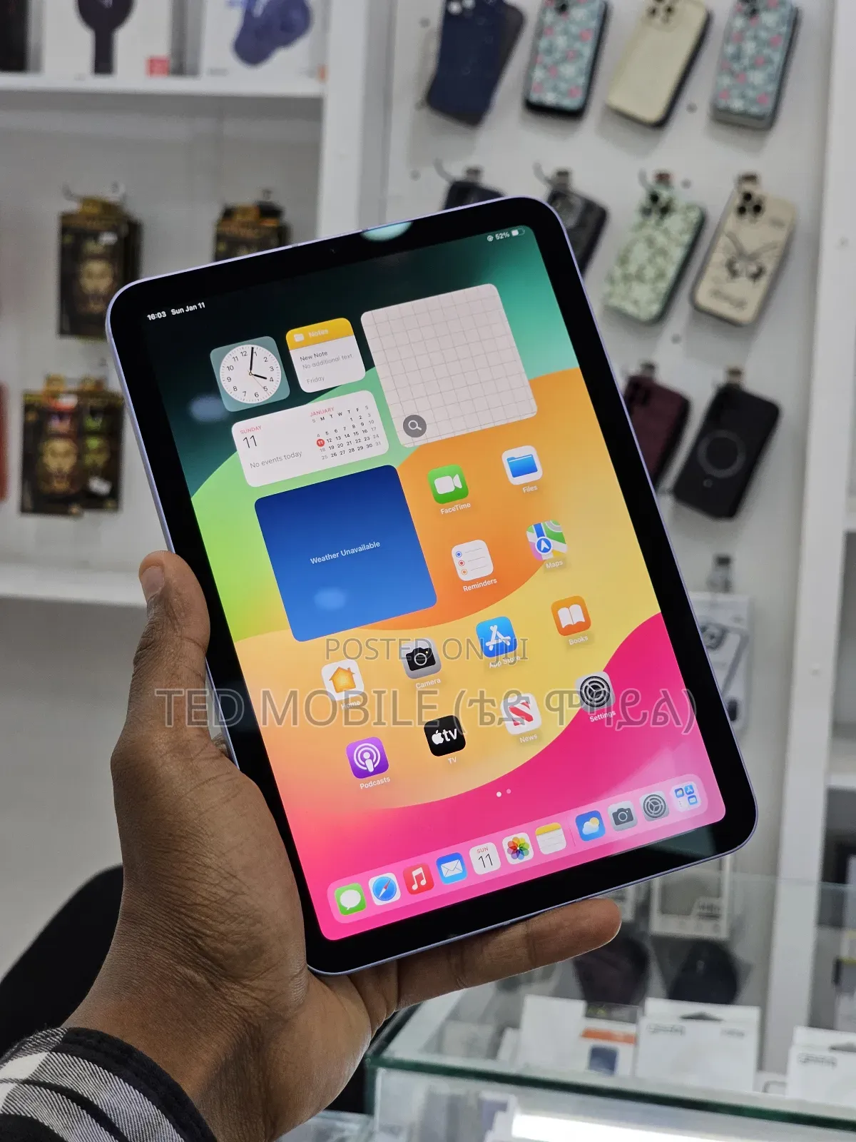 New Apple iPad mini 6 256 GB Blue