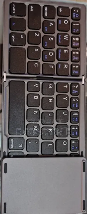 Foldable Bluetooth Keyboard With Touchpad