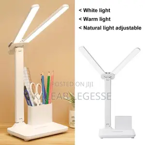 2 ጭንቅላት የ ጠረቤዛ መብራት