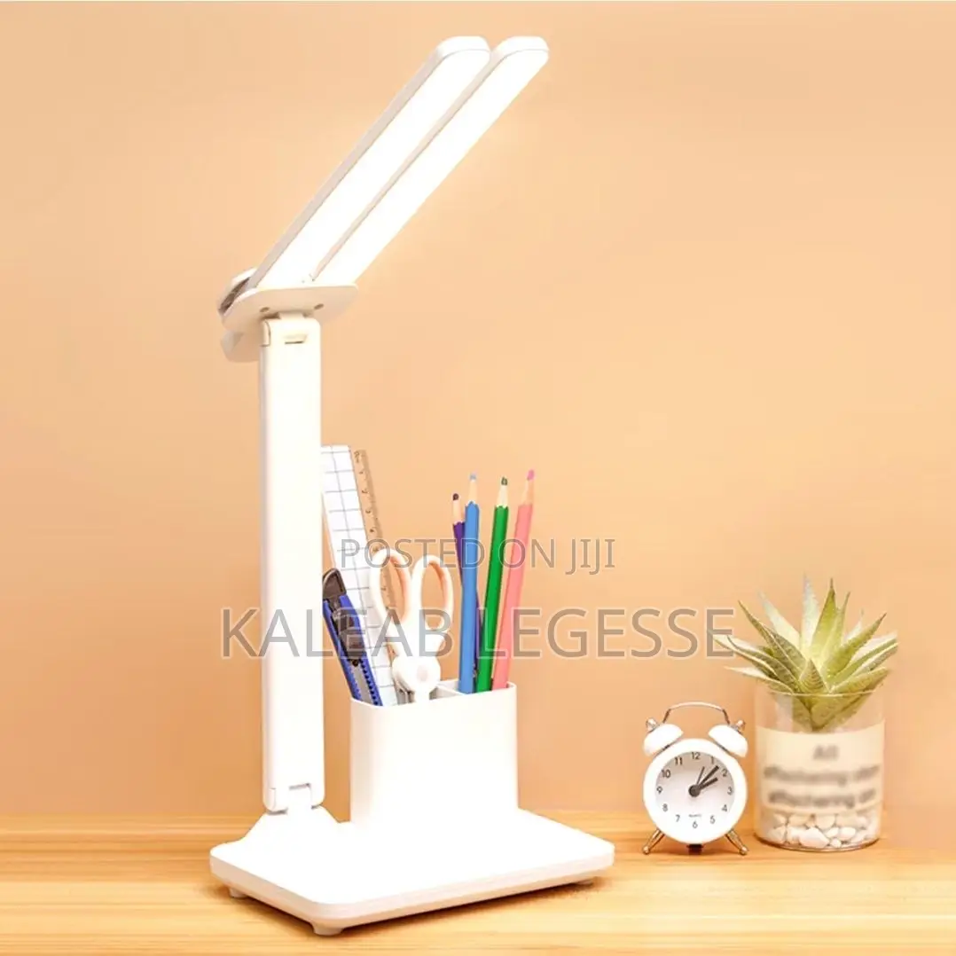 2 ጭንቅላት የ ጠረቤዛ መብራት