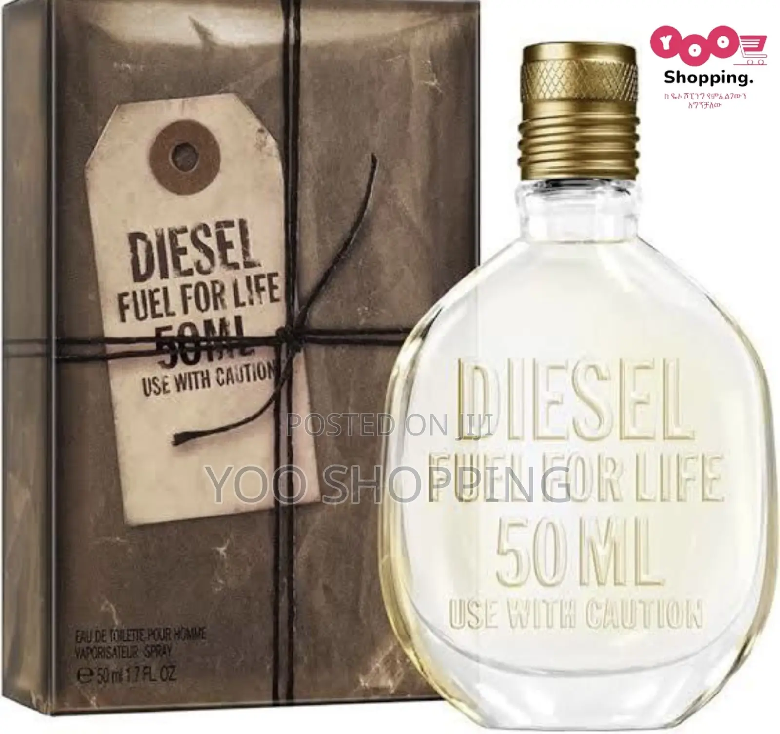 DIESEL Fuel for Life EDT Mens Perfume