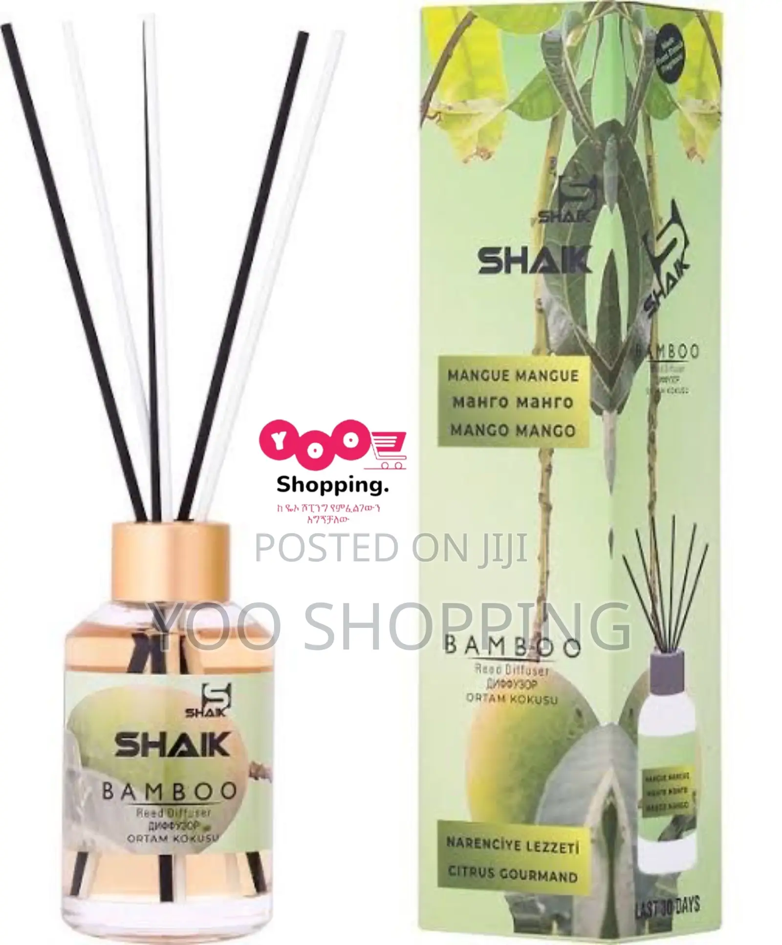 SHAIK Bamboo Diffusers With Different Flavors