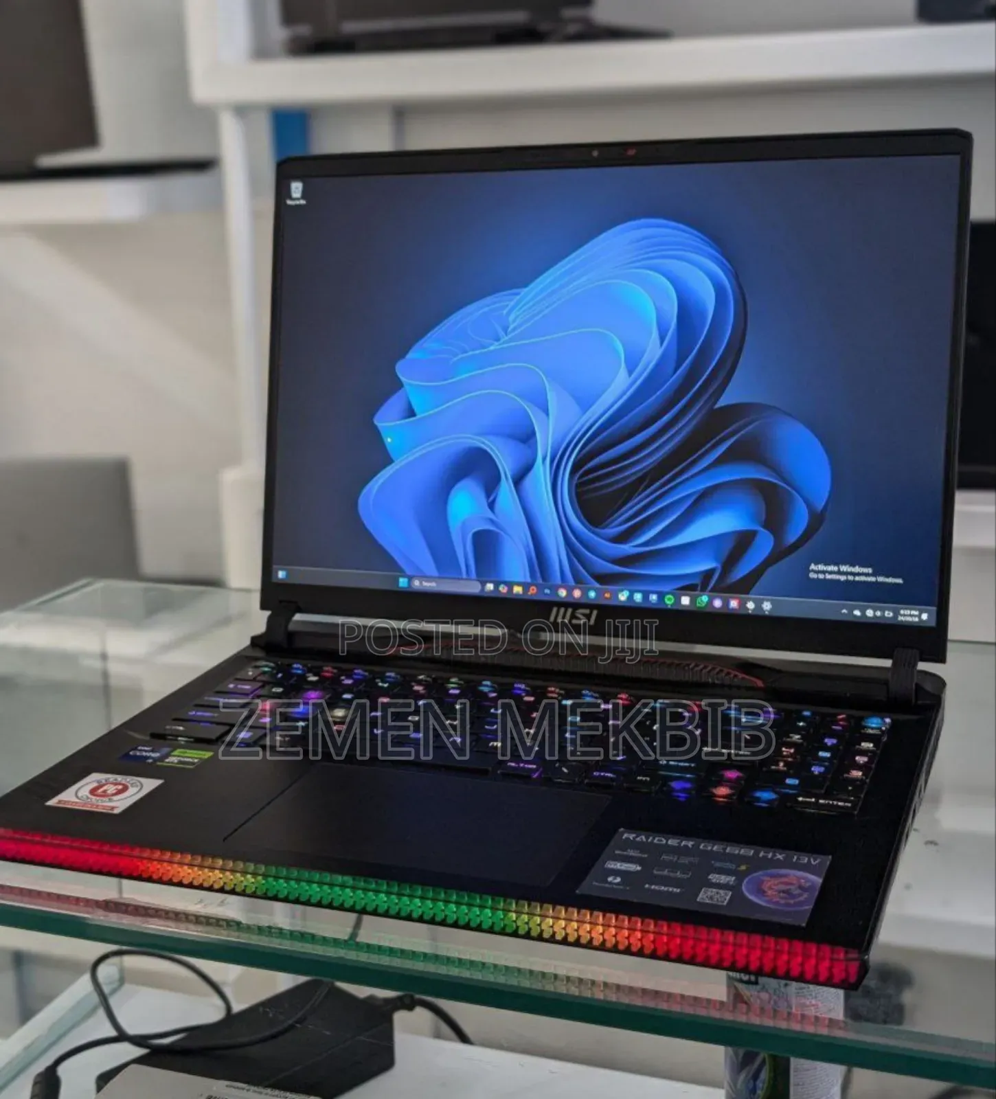 New Laptop MSI 32GB Intel Core I9 SSD 256GB