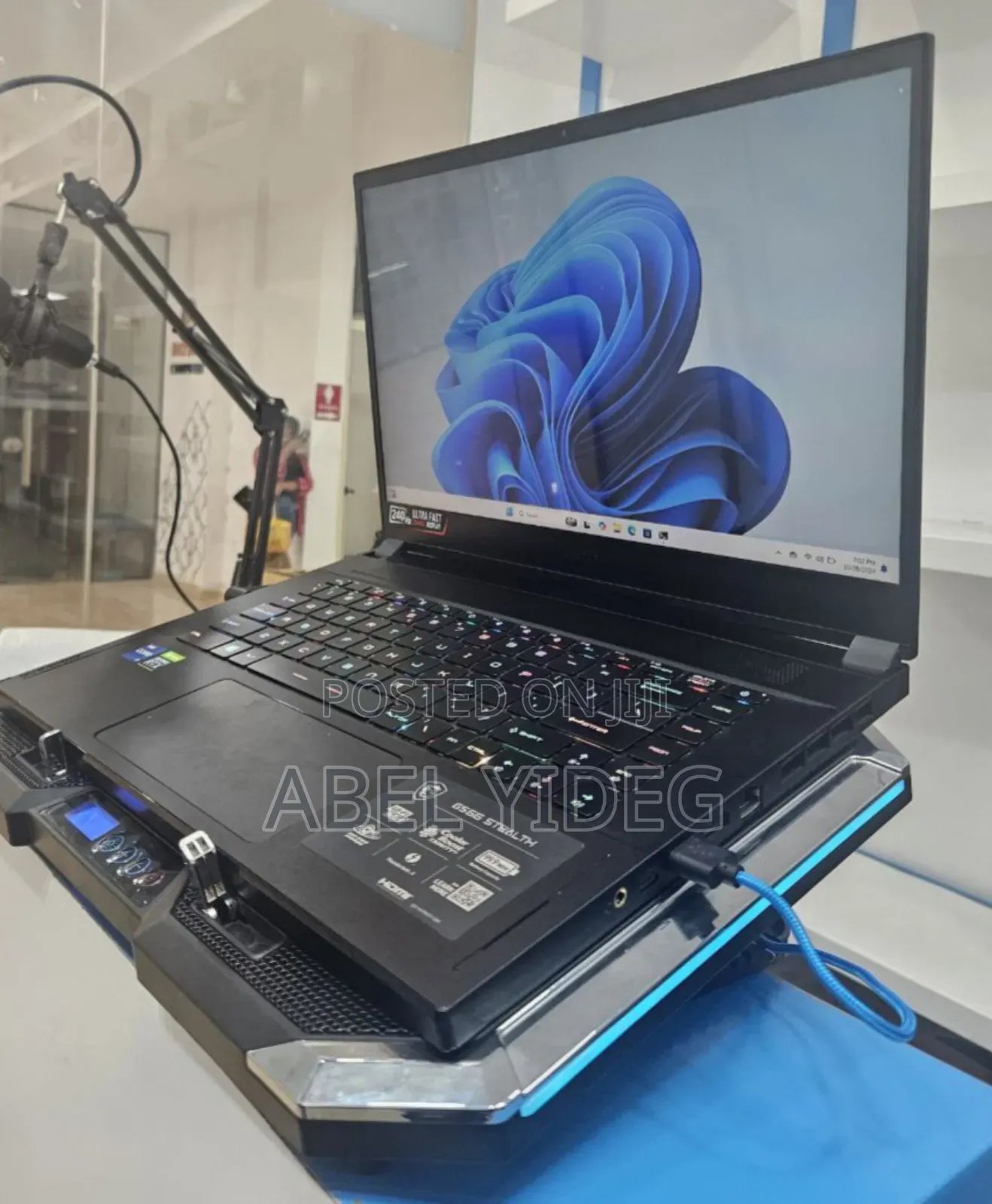 New Laptop MSI GS66 Stealth 10UH 32GB Intel Core I7 SSD 1T