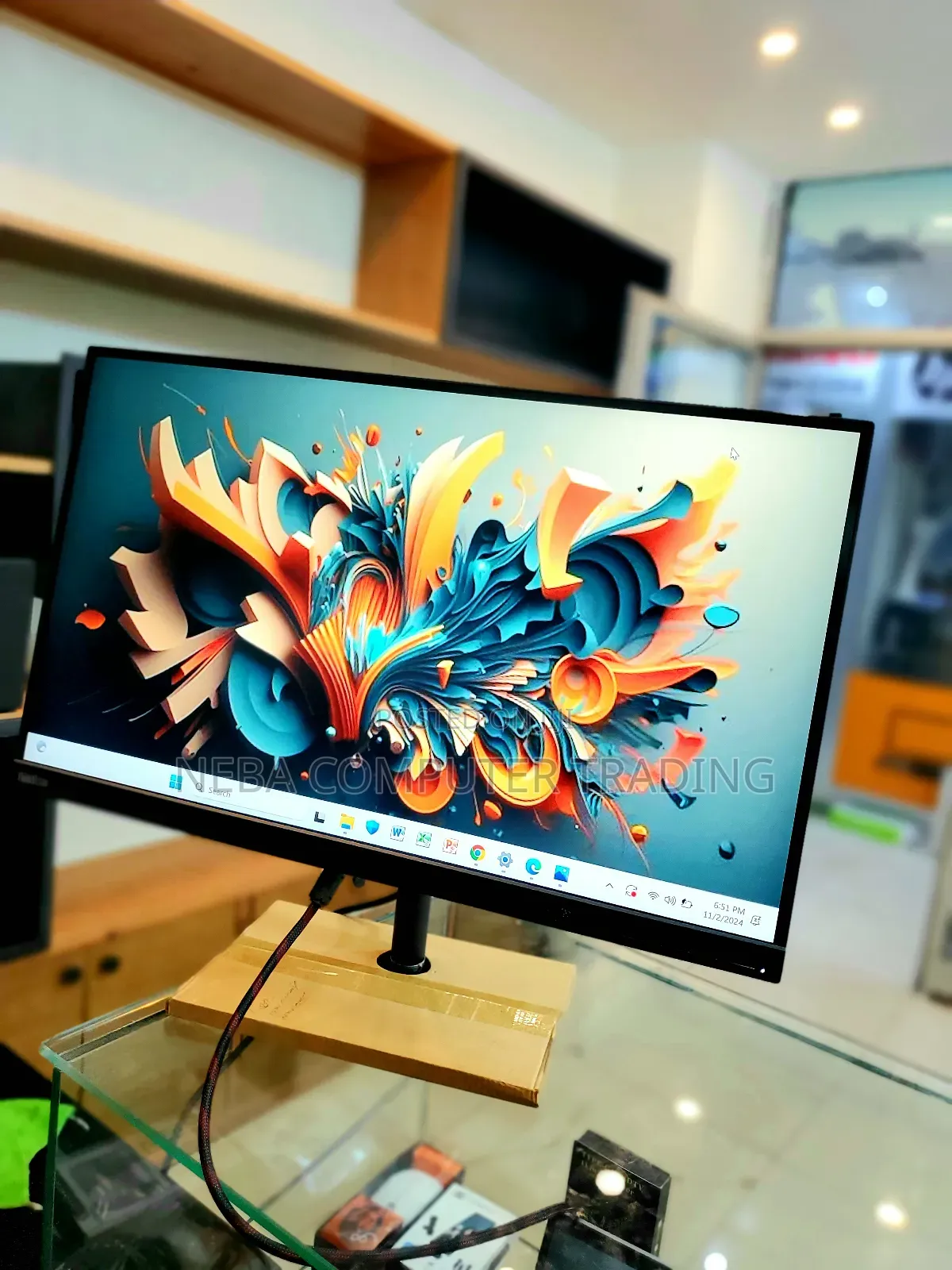 Lenevo Thinkvision 27 " Inch Frameless Monitor