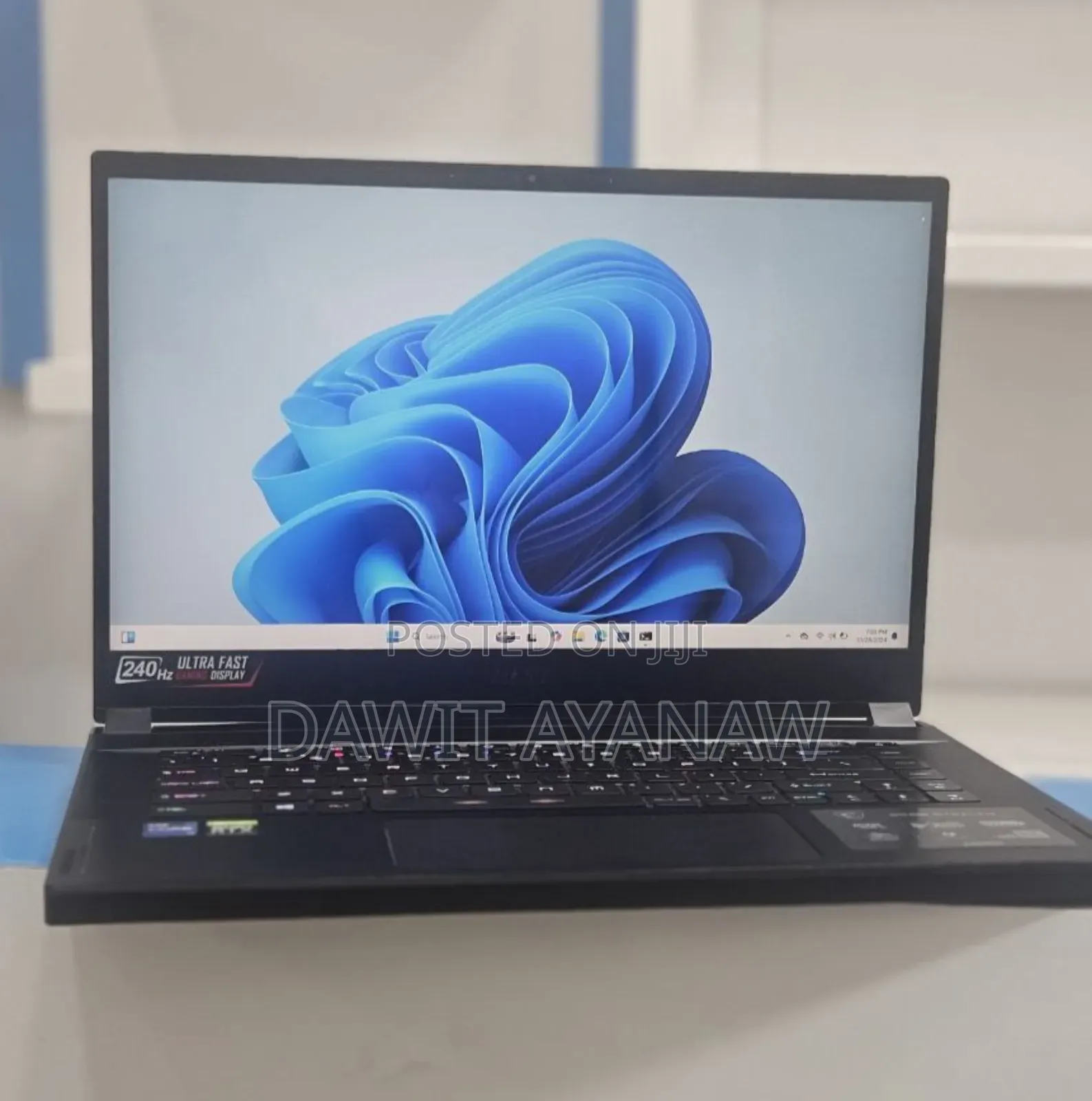 New Laptop MSI GS66 Stealth 10SGS 32GB Intel Core I7 SSD 1T