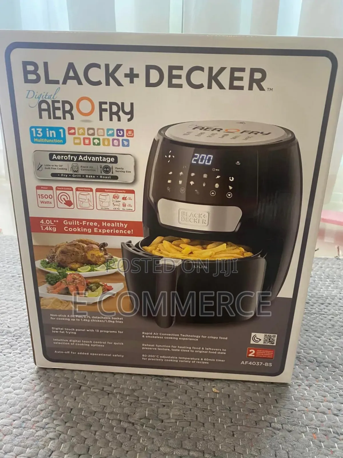 Black + Decker Digital 13 in 1 Air Fryer